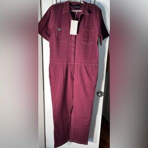 Women’s XL Wildfang The Essential Denim Coverall Jumpsuit NWT New With Tags